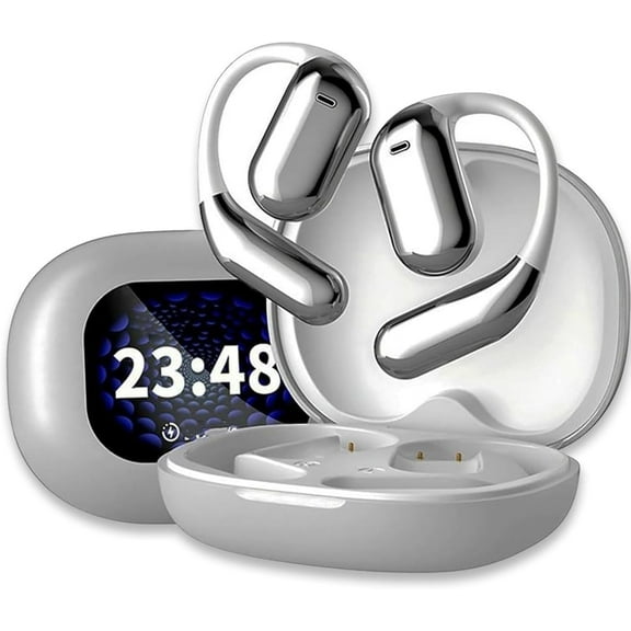 Viora Ai Translator Earbuds: Real-Time 144 Language Translation, Bluetooth 5.3 Touchscreen Earbuds With App For Travel, Business & Learning