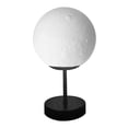 thumbnail image 4 of Peggybuy 3D Moon Lamp Minimalism Bedside Table Lamp for Home Decor (White Dimmable 15cm), 4 of 8