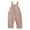 Khaki, variant on Baby Boy Girl Overalls Cotton Gauze Sleeveless Romper Button Down Jumpsuits with Pockets Toddler Summer Clothes
