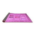 thumbnail image 2 of Ahgly Company Indoor Rectangle Abstract Purple Contemporary Area Rugs, 2' x 5', 2 of 4