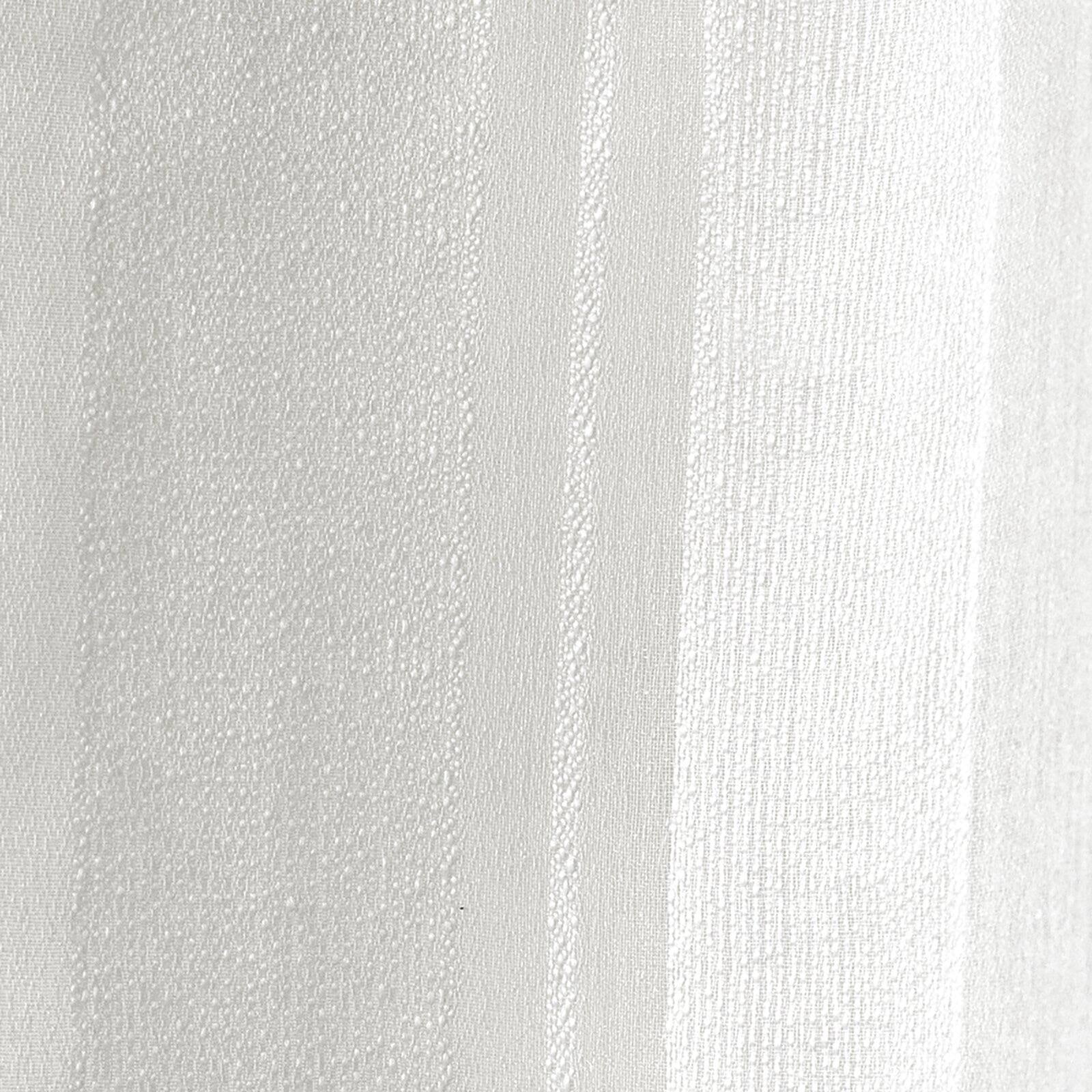 Exclusive Home Curtains Apollo Sheer Grommet Top Curtain Panel Pair, 50x108, Winter White