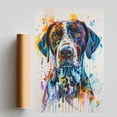 thumbnail image 2 of German Shorthaired Pointer Dog Art Print Poster, Wall art Painting Decor German Shorthaired Pointer Dog Decor Artwork For Bedroom Living Room Bathroom Decor, 2 of 6