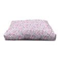 thumbnail image 4 of Cherry Blossom Pet House, Bloomed Kwanzan Tree Flowers and Buds on Clear Sky Background, Outdoor & Indoor Portable Dog Kennel with Pillow and Cover, 5 Sizes, Pink Rose and Pale Blue, by Ambesonne, 4 of 5