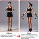 thumbnail image 2 of Comba de salto de pelota inalámbrica, con peso para ejercicio, boxeo y entrenamiento corporal, cuerda de saltar inalámbrica rápida y sin tango para hombres, mujeres y niños, 2 of 5