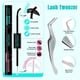 thumbnail image 4 of Kit de extensión de pestañas AMZGIRL LASH, 200 unidades, racimos 30D Mix, 9-16 mm, 4 of 6