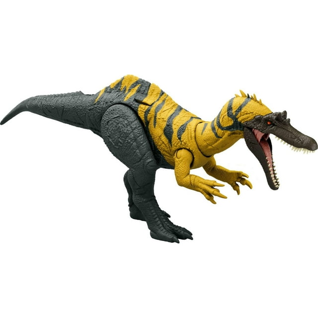 Jurassic World Chaos Theory Wild Roar Ceratosuchops Figure, Strike Attack & Sound Dinosaur Toy