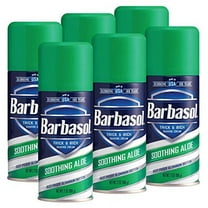 Barbasol Thick & Rich Shaving Cream, Soothing Aloe 7 oz