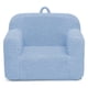 thumbnail image 1 of Silla infantil de espuma Delta Children Sherpa Cozee Blue, 1 of 7