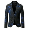 thumbnail image 2 of Men's Casual Suit Slim Business Career Formalwear Printed Suit Jacket Tie-dye Fashion plus size, 2 of 2