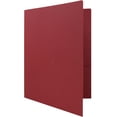 thumbnail image 4 of JAM Premium Two Pocket Cardstock Presentation Folder, Dark Red, 1000/carton, 4 of 5