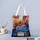 thumbnail image 2 of We Bare Bears Bolso de tela con estampado de lienzo para mujer, bolsa de compras reutilizable y estética, con cremallera interior, regalo para mujer, 35 × 40 cm., 2 of 6