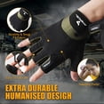 thumbnail image 3 of Guantes de entrenamiento ATERCEL para hombre y mujer (verdes, XL), 3 of 7
