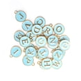 thumbnail image 2 of Colgante de joyería DIY, 26 unidades/bolsa, colgante de letra DIY, colgante de aleación construido para precisión Jadeshay A, 2 of 8