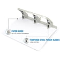 thumbnail image 2 of CARL 40-Sheet HC-340 Heavy-Duty Three-Hole Punch, 9/32" Holes, Silver, 2 of 5