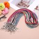 thumbnail image 4 of Uxcell Bling Lanyard, 19"/48cm Rhinestone Crystal Lanyard Chain Diamond Neck Strap Keychain with Metal Clasp & Keyring for Office ID Card Badge Keys Women, Multi-Color, 4 of 6