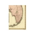 thumbnail image 2 of Historic State Map - Florida - Tanner 1823 - Vintage Wall Art, 2 of 4