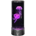 thumbnail image 2 of Elegantoss Large Fantasy Round Jellyfish Lamp. The Ultimate Sensory Synthetic Jellyfish Aquarium Mood Lamp with 7 Color Changing LED Light Effects With REMOTE CONTROL, 2 of 11