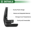 thumbnail image 4 of Guardabarros de barro Unique Bargains para Honda Odyssey 2022-2024 con accesorios de montaje, 4 of 6