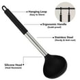 thumbnail image 3 of 2Pieces Silicone Cooking Utensils Set,Nonstick Cookware,Stainless Steel Handle, Heat Resistant, 3 of 5