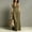 Green, variant on Morttic Women's Elegant Sleeveless Lapel Shirt Dress – Solid Color Front Button Slim Fit Long Dress with Side Pockets Red，XL