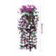 thumbnail image 3 of Bolsa colgante de flores artificiales, maceta de ratán sintético, decoración para interiores y exteriores, ideal para bodas, flores sintéticas, jardín artificial, decoración del hogar,, 3 of 9