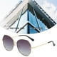 thumbnail image 4 of Gafas de sol polarizadas poligonales gafas de sol anti-ultravioleta de moda callejera, hechas de metal, 4 of 5