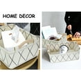 thumbnail image 5 of KWLET Felt Storage Basket White Home Organizing Baskets With Wooden Handles 13 x 8.9 x 4.5 inch, 5 of 7