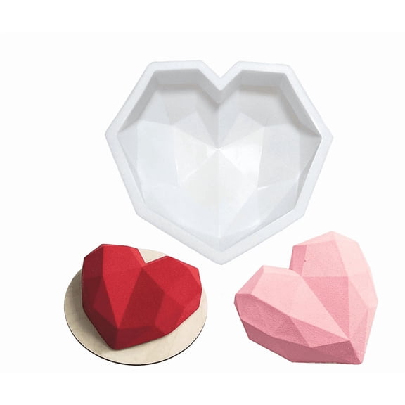 Heart Cake Silicone Mold