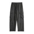 thumbnail image 4 of RYDCOT Mens Hiking Pants Lightweight Cargo Pants Work Tactical Nylon Stretch Waterproof Quick Dry Outdoor Cargo Pants with Muti Pockets for Fishing Travel Dark Gray, 4 of 9