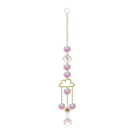 

Hanging Decor Ornaments Gifts ation Gold Rainbow Pendant for Windows Garden Christmas Wedding Outside - Clouds 4