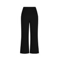 thumbnail image 6 of Cavosen Loungewear Sets 2 Piece Short Sleeve Top Elastic Waist Long Pants with Pocket Solid Summer Soft Sweatsuit, 6 of 9