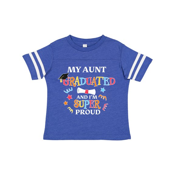 Inktastic My Aunt Graduated and I'm Super Proud Boys or Girls Toddler T-Shirt