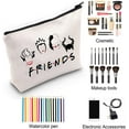 thumbnail image 5 of Villains Friends Makeup Bag Evil Females Gift Witch Gift for BFF Witch Cosmetic Bag, 5 of 5