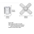 thumbnail image 2 of Full Spectrum 4+1 35w 72led Grow Light Plant Growing Lamp For Indoor Plants Hydroponics,white, 2 of 3
