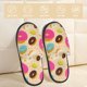 thumbnail image 2 of Fotbe Donuts Pantuflas Peludas para Mujer con Estampado, Zapatillas de Peluche, Zapatos de Invierno para Casa, Uso Interior y Exterior-Medium, 2 of 8