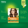thumbnail image 5 of (6 pack) Nisha Creme Hair Color | Permanent Long Lasting Brown Hair Dye Colour Kit | Golden Brown | Mini Box 40gm / 1.35 Oz, 5 of 10
