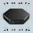 thumbnail image 5 of T95Z Plus Android 12.0 Smart TV Box Allwinner H618 Quad-core 4K Media Player 6K Decording H.265 VP9 Dual Band WiFi6 BT5.0 Digital Display with Remote Control, 5 of 5