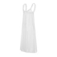 thumbnail image 2 of TRKIYQC Camisón de lencería de encaje para mujer, con volantes transparentes y lazo en la parte delantera, sin mangas, babydoll, ropa de dormir exótica TRKIYQC moda, 2 of 10