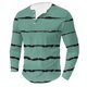thumbnail image 1 of Blusas y camisas de manga larga con cuello redondo para hombre, estilo casual, cuello redondo, estampado, para fitness, deportes, manga larga, blusa de poliéster., 1 of 4