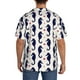 thumbnail image 3 of Fotbe Seahorses and Hearts Camisa Estampada de Manga Corta para Hombre, Casual de Verano, Estilo Playero, Sin Arrugas-Small, 3 of 5