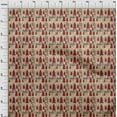thumbnail image 3 of oneOone Viscose Jersey Light Brown Fabric Merry Christmas Sewing Fabric By The Yard Printed Diy Clothing Sewing Supplies 60 Inch Wide, 3 of 5