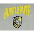 thumbnail image 3 of Harry Potter Hufflepuff Lightweight Embroidered Varsity Jersey Pullover Long Sleeve Tops For Women, 3 of 5