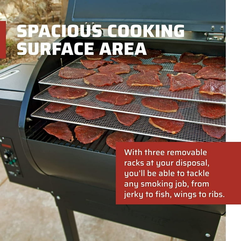 Bilot Pellet Grill and Smoker Jerky Rack Compatible with 24 Pellet Grills Walmart