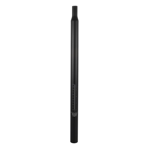 Poste de Asiento de Bicicleta de Aluminio Aleación 33,9x550mm Negro Unique Bargains