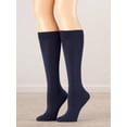 thumbnail image 2 of Healthy Steps Compression Socks 15-20 mmHg, Navy Blue, Medium, 2 of 4