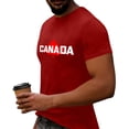 thumbnail image 5 of Mens Big & Tall Short Sleeve T-Shirts Graphic Crewneck Casual Printed Tee Summer Beach Hawaiian Vintage Shirts Size M-4XL Wine, 5 of 7