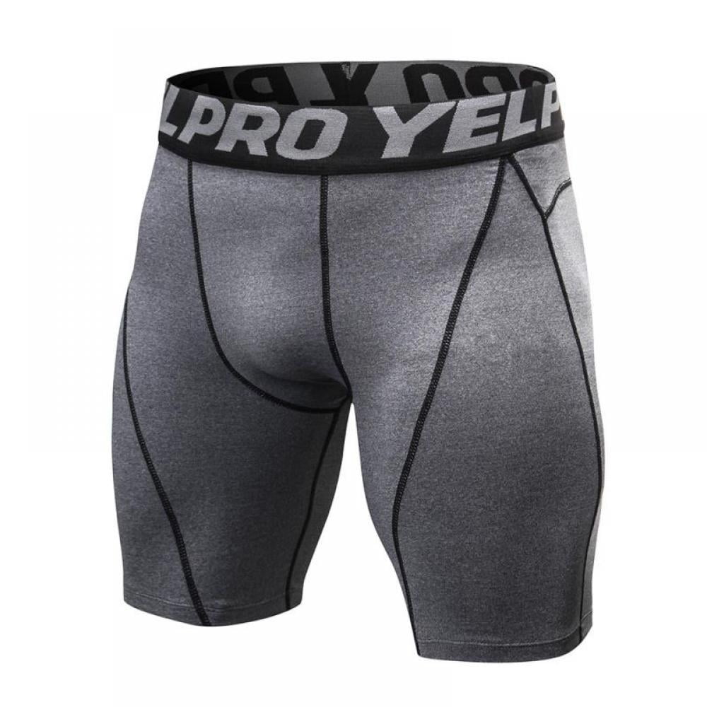 Men's Padded Compression Pants Quick Drying Tight Protective