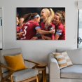 thumbnail image 6 of Alisha Lehmann Canvas Poster Wall Art Poster Gifts Bedroom Prints Home Decor Hanging Picture Canvas Painting Posters 16x24inch(40x60cm), 6 of 6