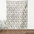 thumbnail image 3 of Fishes Fabric by the Yard, Watercolor Common Carp Perch and Bass Freshwater Animals Themed Seafood Drawing, Decorative Upholstery Fabric for Sofas and Home Accents, 5 Yards, Multicolor by Ambesonne, 3 of 4