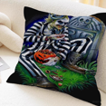 thumbnail image 3 of Vintage Beetlejuice 2 Movie Cushion Cover Car Throw Pillow Case For Sofa Car Christmas Gift 40x40cm 45x45cm, 3 of 5
